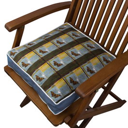 Aberto Design Cojín YM1135 Multicolor 42 x 42 cm